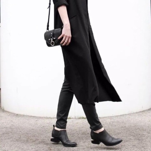 Alexander Wang - Kori Leather Ankle Chelsea Boot - Size 38.5 - Picture 3 of 10